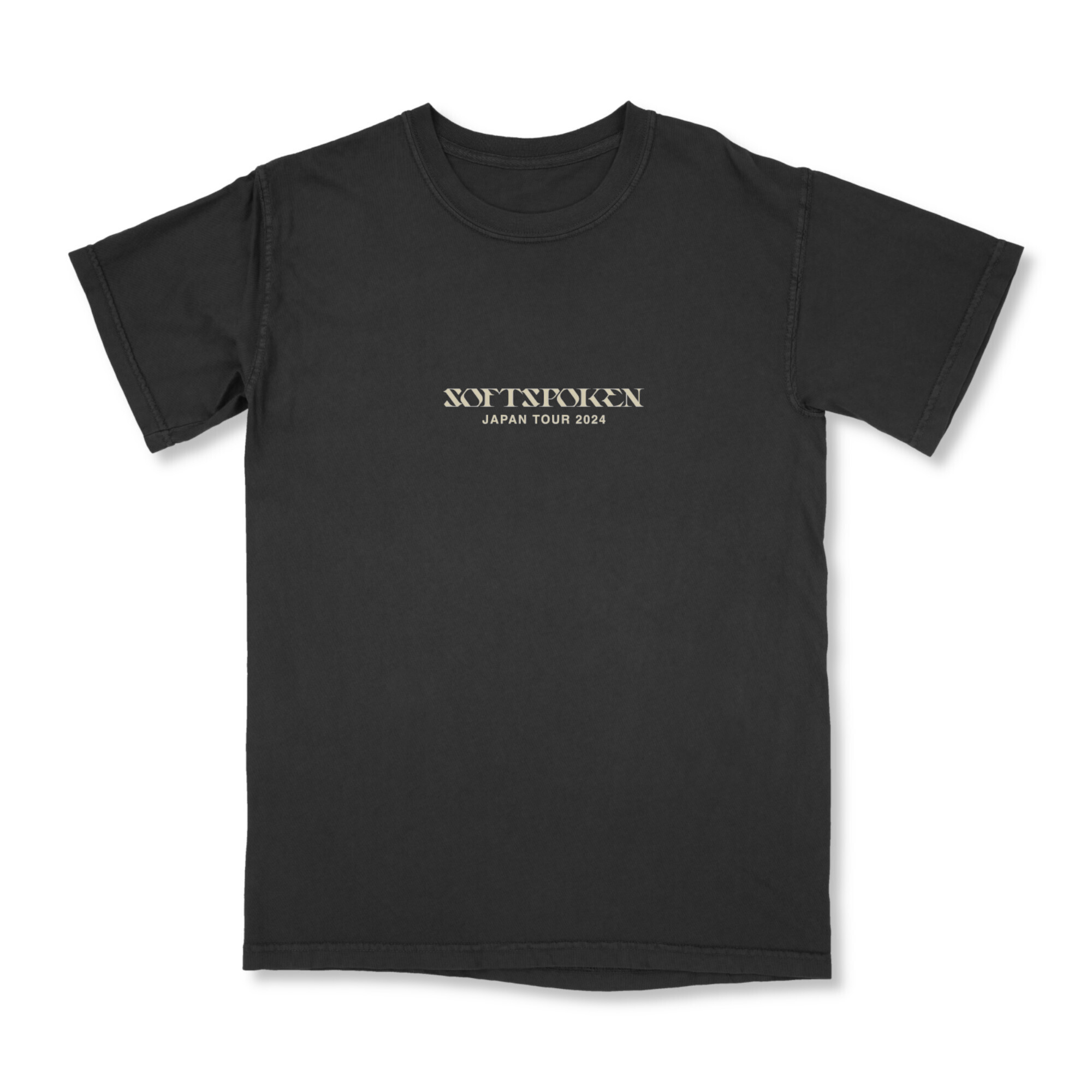 【Softspoken 】JAPAN TOUR 2024 T-shrit