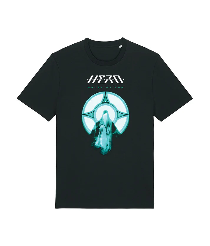 【H.E.R.O.】Ghost Of You, Black T-shirt